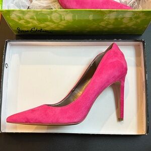 Sam Edelman Fuchsia Suede Heels
